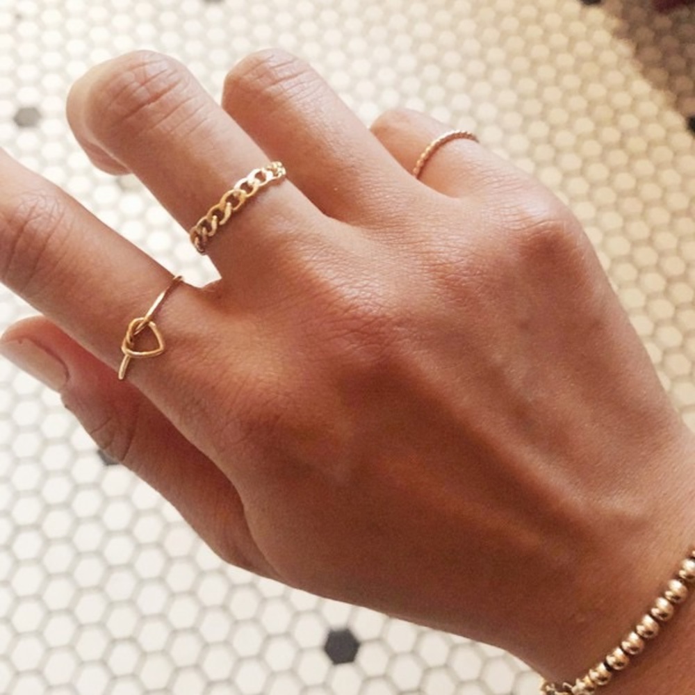 NWT Love me knot ring